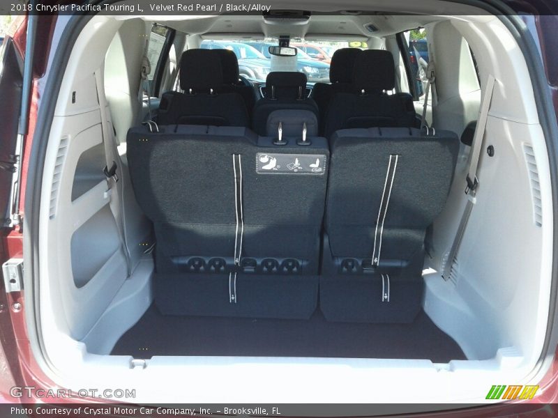 Velvet Red Pearl / Black/Alloy 2018 Chrysler Pacifica Touring L