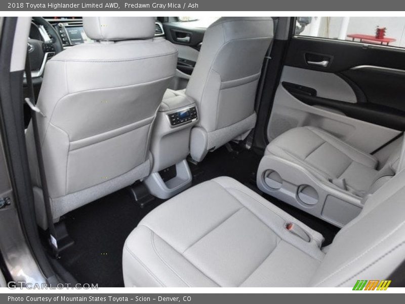 Predawn Gray Mica / Ash 2018 Toyota Highlander Limited AWD