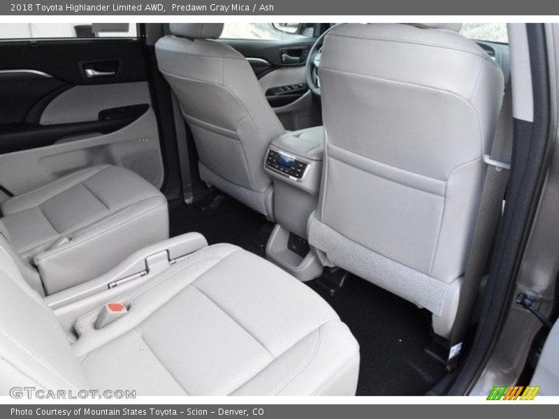 Predawn Gray Mica / Ash 2018 Toyota Highlander Limited AWD