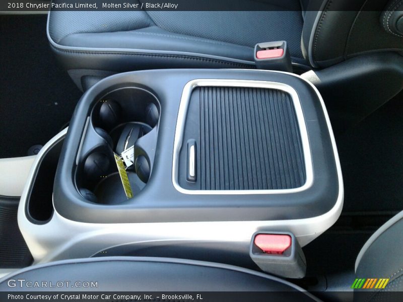 Molten Silver / Black/Alloy 2018 Chrysler Pacifica Limited