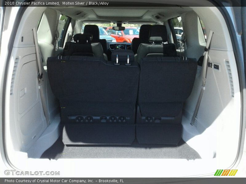 Molten Silver / Black/Alloy 2018 Chrysler Pacifica Limited