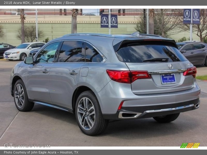 Lunar Silver Metallic / Ebony 2018 Acura MDX