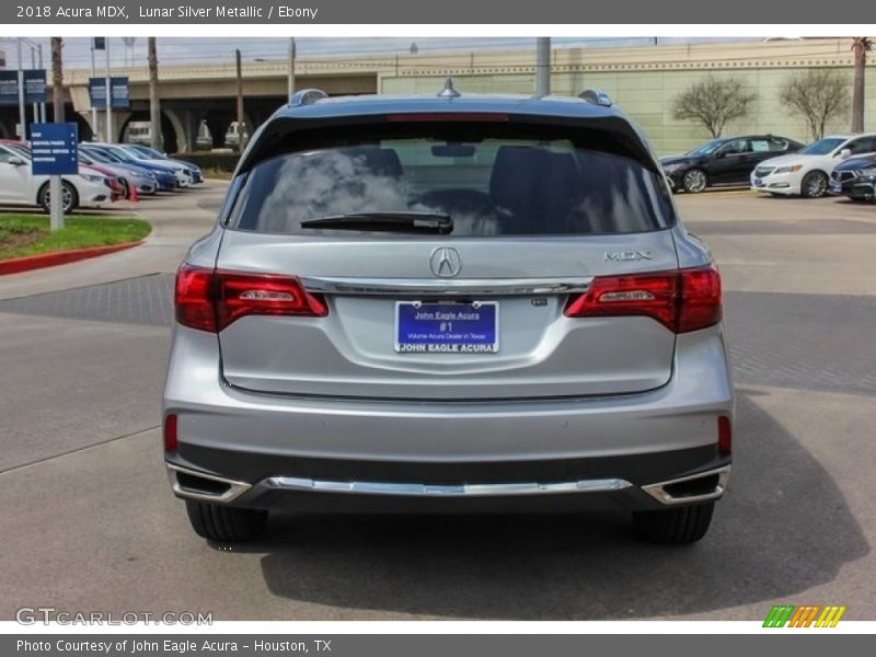 Lunar Silver Metallic / Ebony 2018 Acura MDX