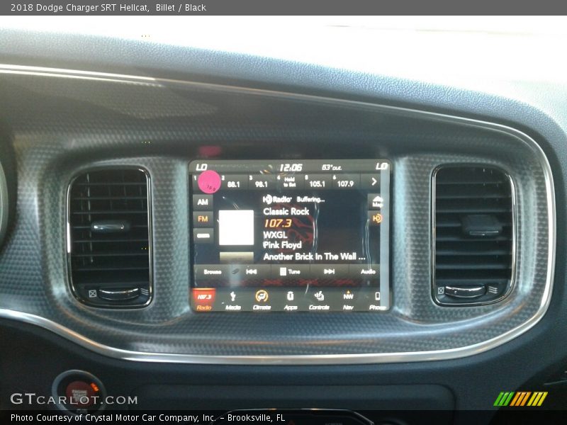 Controls of 2018 Charger SRT Hellcat