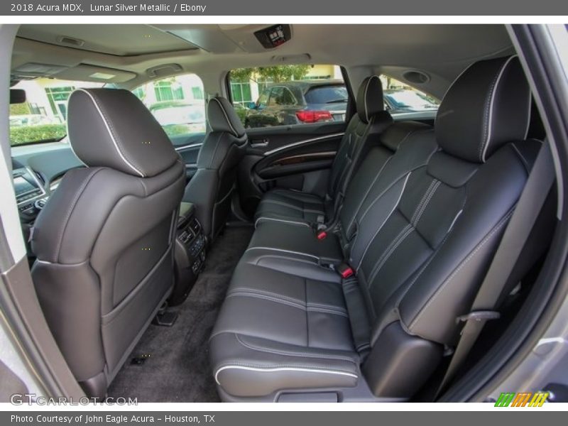 Lunar Silver Metallic / Ebony 2018 Acura MDX