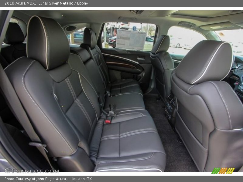 Lunar Silver Metallic / Ebony 2018 Acura MDX