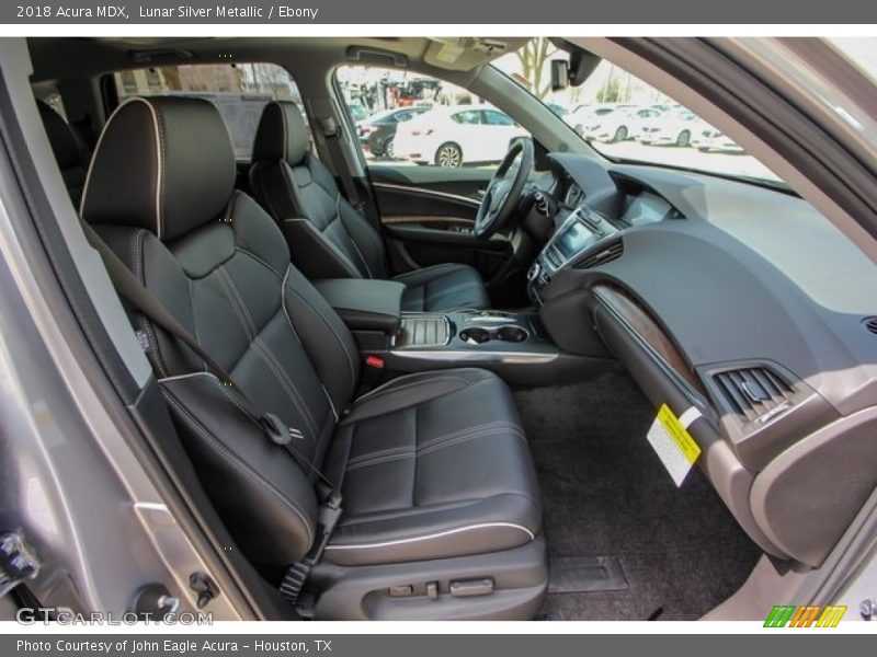 Lunar Silver Metallic / Ebony 2018 Acura MDX