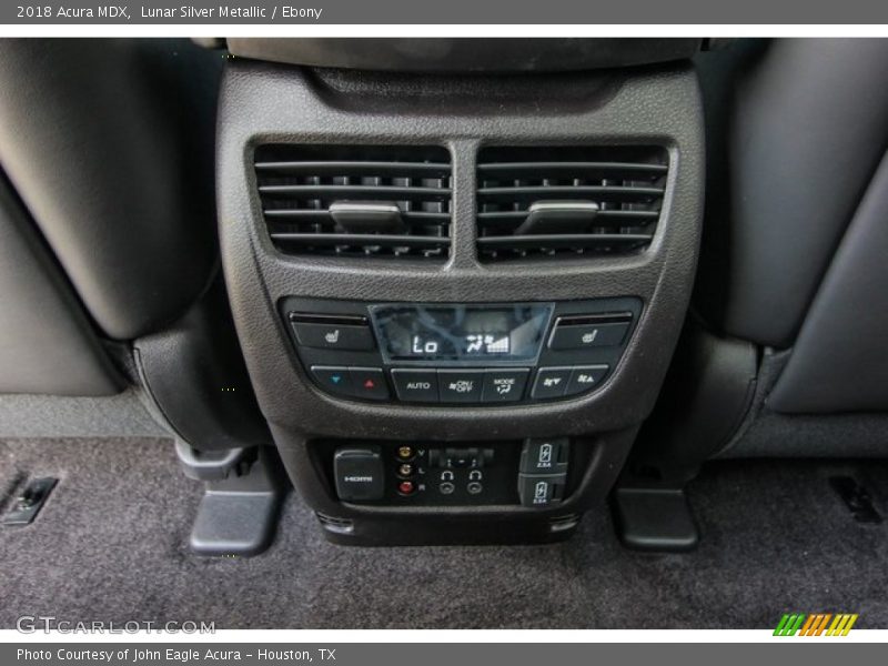 Lunar Silver Metallic / Ebony 2018 Acura MDX