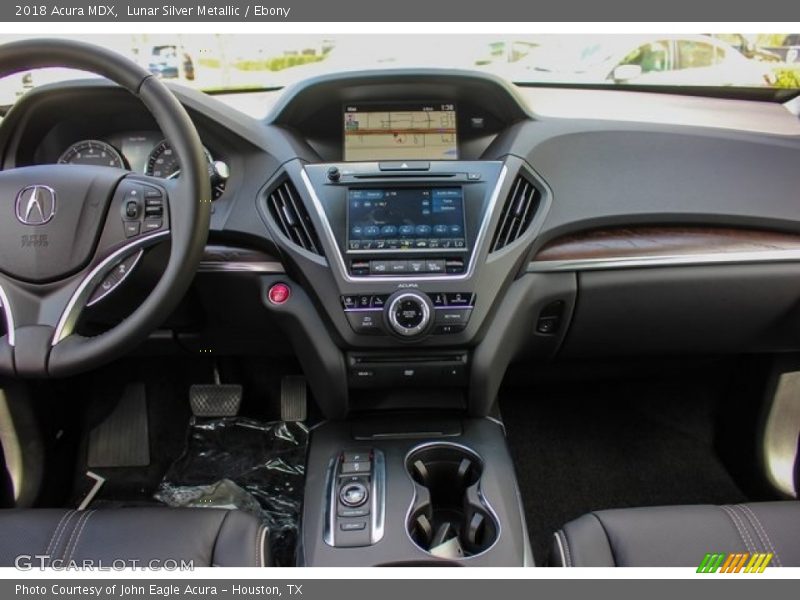 Lunar Silver Metallic / Ebony 2018 Acura MDX