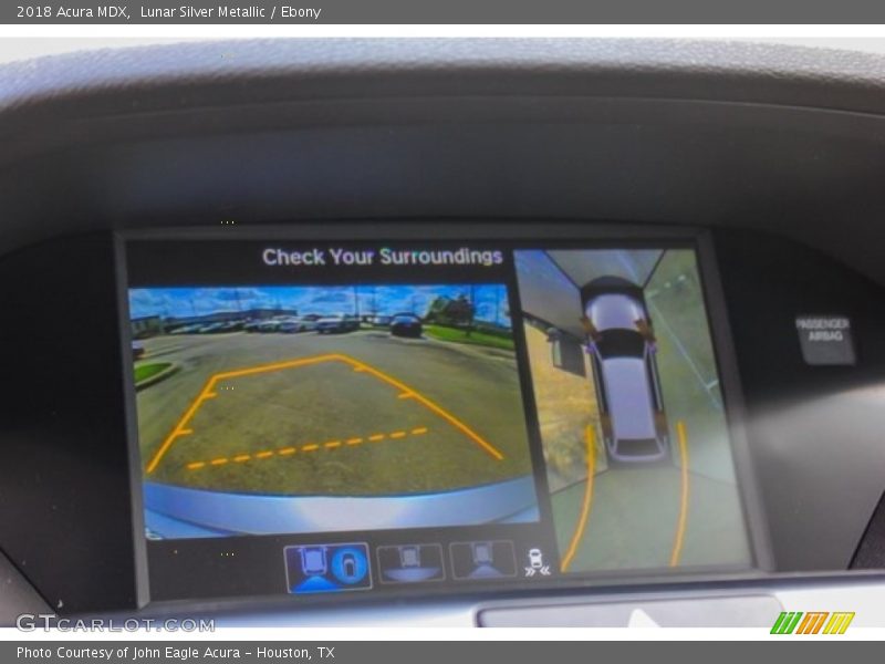 Lunar Silver Metallic / Ebony 2018 Acura MDX
