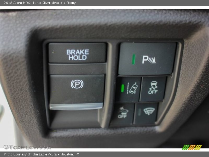 Lunar Silver Metallic / Ebony 2018 Acura MDX