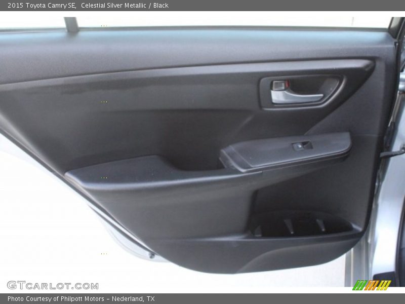 Celestial Silver Metallic / Black 2015 Toyota Camry SE