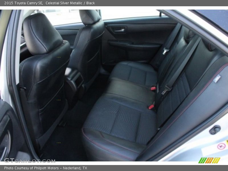Celestial Silver Metallic / Black 2015 Toyota Camry SE