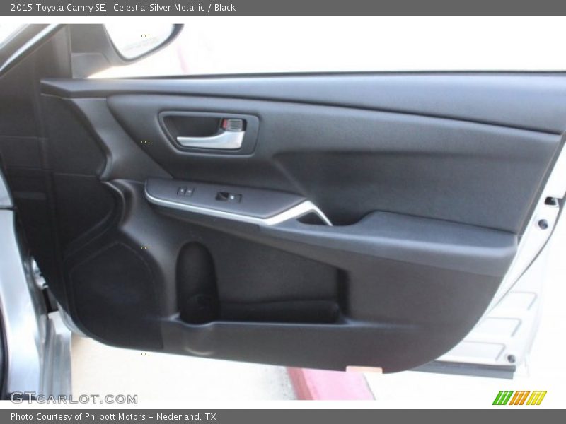 Celestial Silver Metallic / Black 2015 Toyota Camry SE