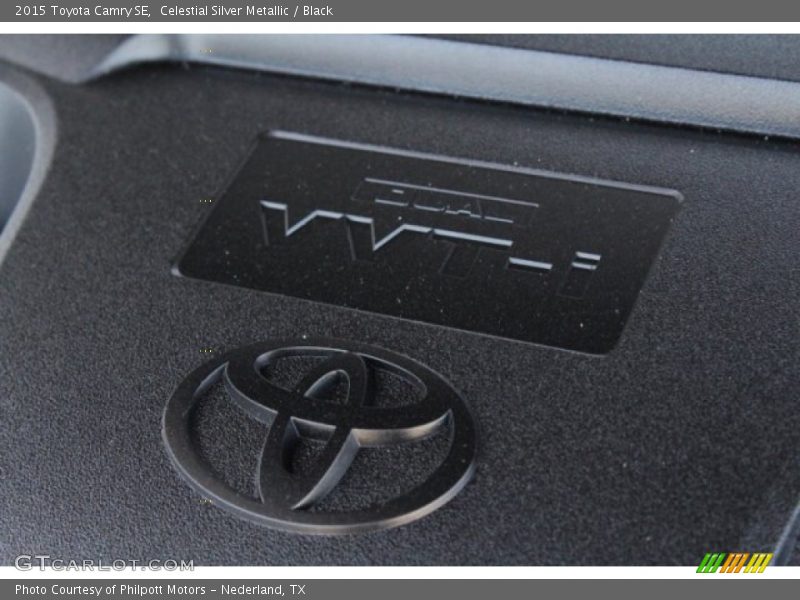 Celestial Silver Metallic / Black 2015 Toyota Camry SE