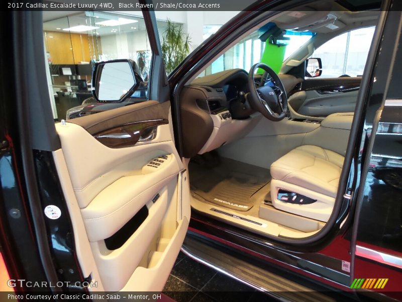 Black Raven / Shale/Cocoa Accents 2017 Cadillac Escalade Luxury 4WD