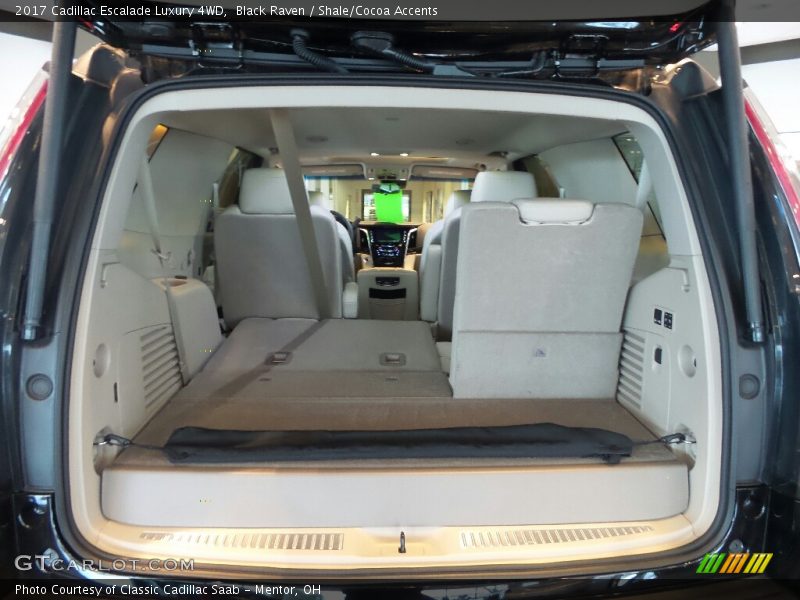 Black Raven / Shale/Cocoa Accents 2017 Cadillac Escalade Luxury 4WD