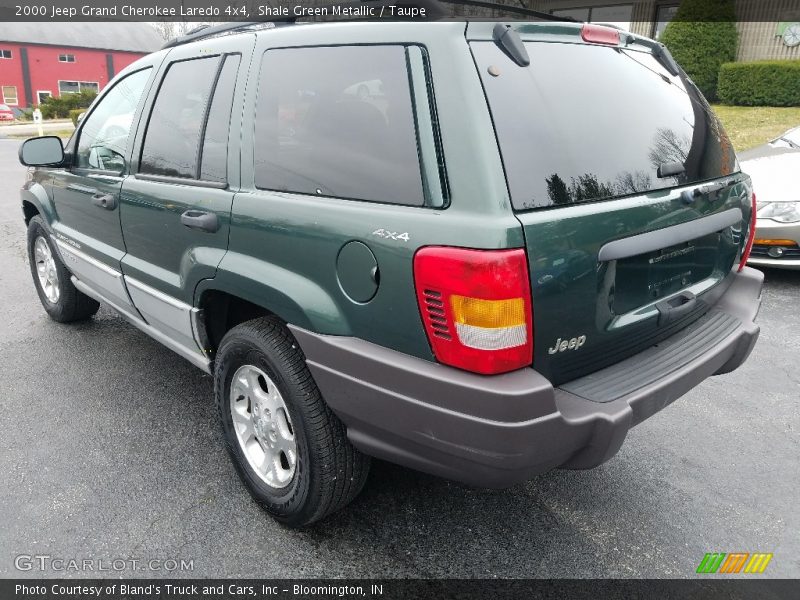 Shale Green Metallic / Taupe 2000 Jeep Grand Cherokee Laredo 4x4