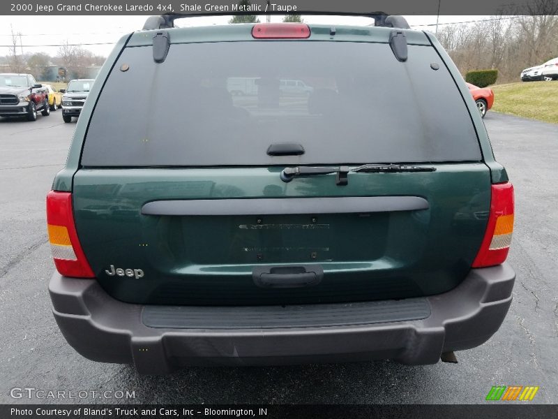 Shale Green Metallic / Taupe 2000 Jeep Grand Cherokee Laredo 4x4