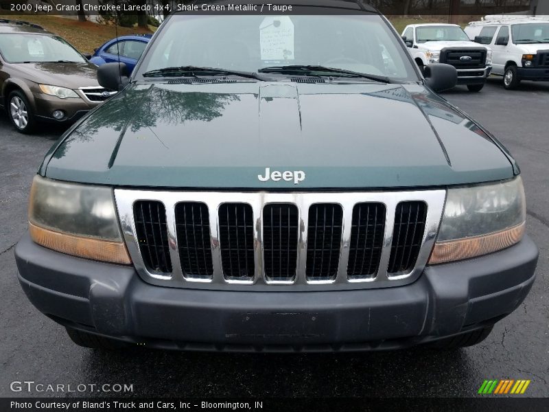 Shale Green Metallic / Taupe 2000 Jeep Grand Cherokee Laredo 4x4