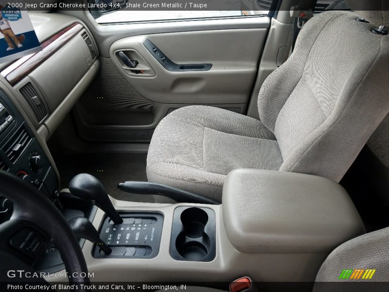 Shale Green Metallic / Taupe 2000 Jeep Grand Cherokee Laredo 4x4
