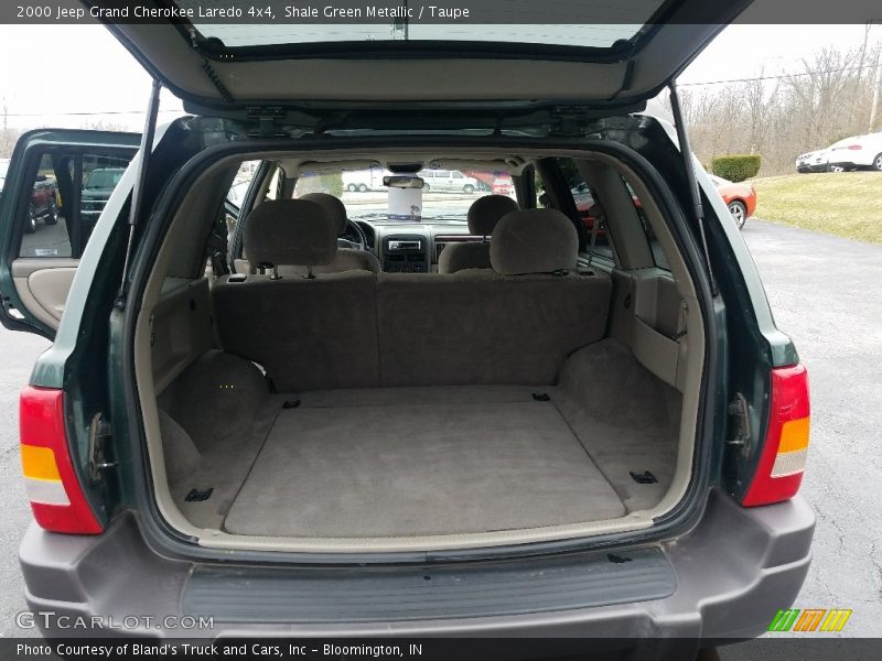 Shale Green Metallic / Taupe 2000 Jeep Grand Cherokee Laredo 4x4