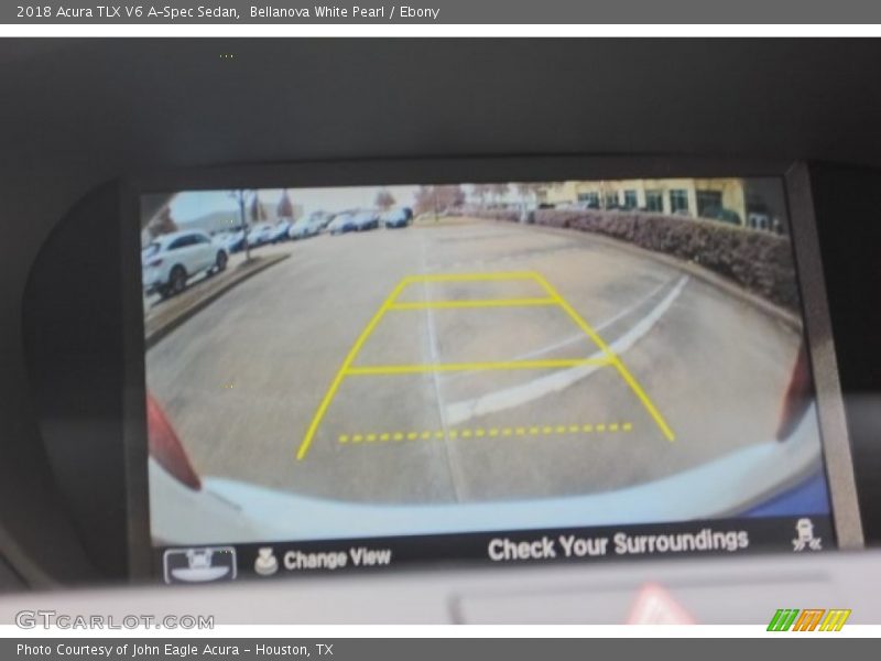 Bellanova White Pearl / Ebony 2018 Acura TLX V6 A-Spec Sedan