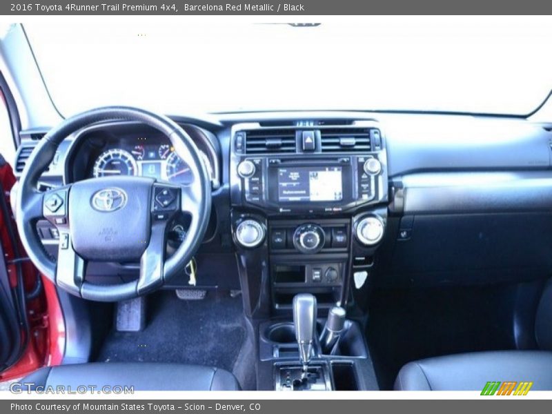 Barcelona Red Metallic / Black 2016 Toyota 4Runner Trail Premium 4x4
