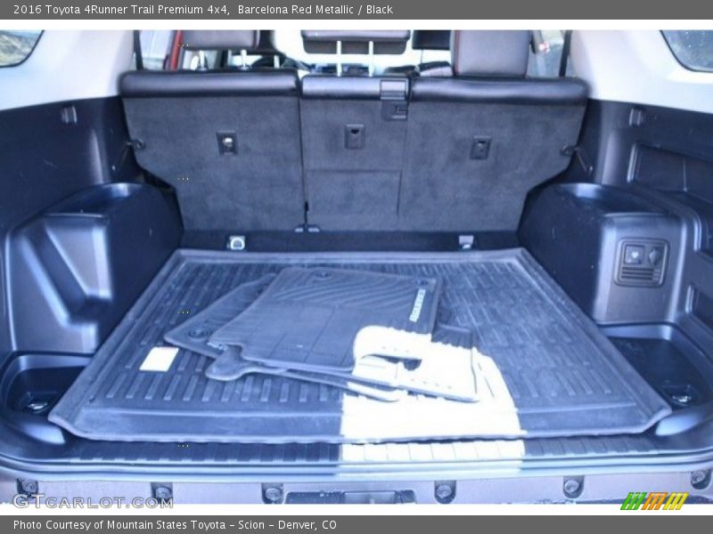 Barcelona Red Metallic / Black 2016 Toyota 4Runner Trail Premium 4x4
