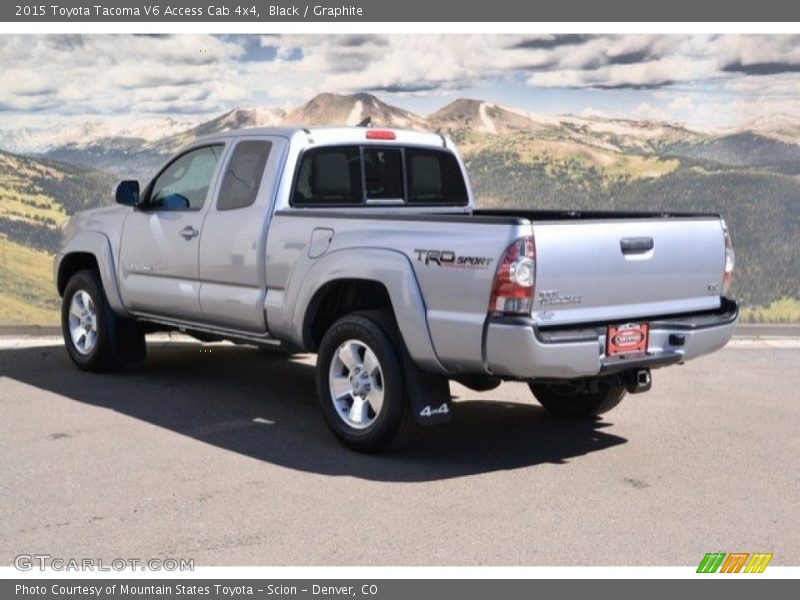 Black / Graphite 2015 Toyota Tacoma V6 Access Cab 4x4