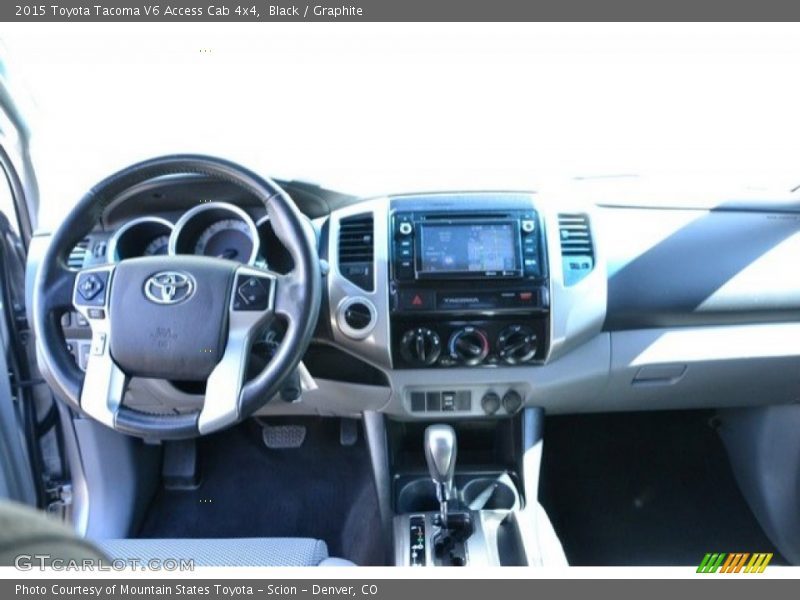 Black / Graphite 2015 Toyota Tacoma V6 Access Cab 4x4