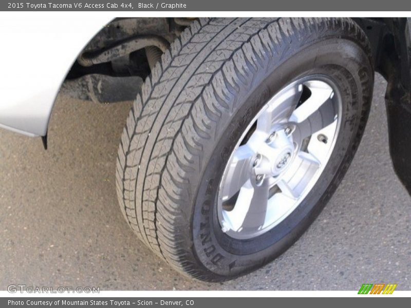 Black / Graphite 2015 Toyota Tacoma V6 Access Cab 4x4