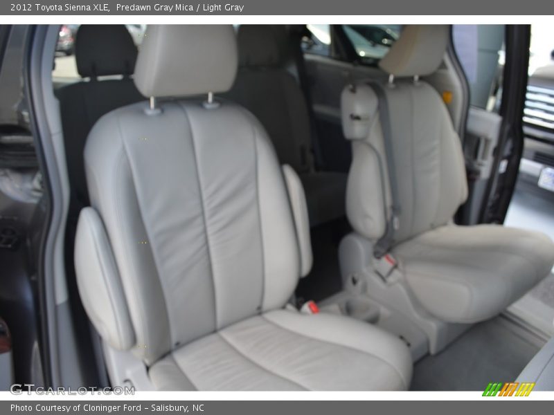 Predawn Gray Mica / Light Gray 2012 Toyota Sienna XLE