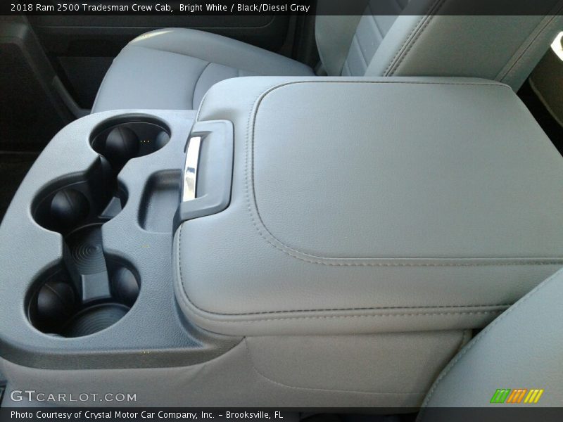 Bright White / Black/Diesel Gray 2018 Ram 2500 Tradesman Crew Cab