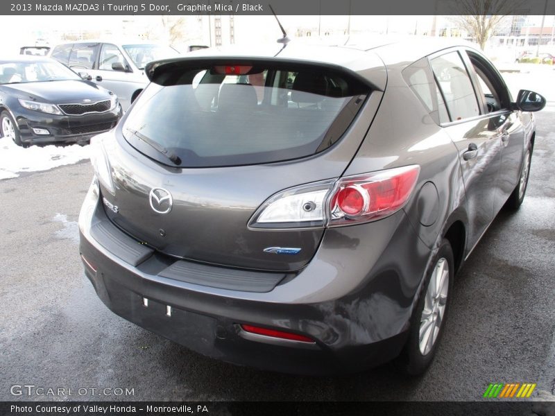 Graphite Mica / Black 2013 Mazda MAZDA3 i Touring 5 Door