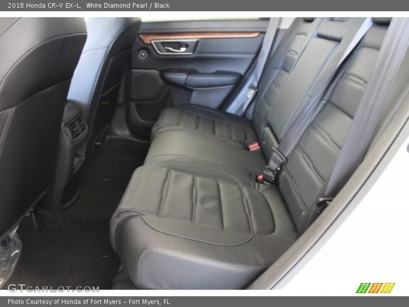 Rear Seat of 2018 CR-V EX-L