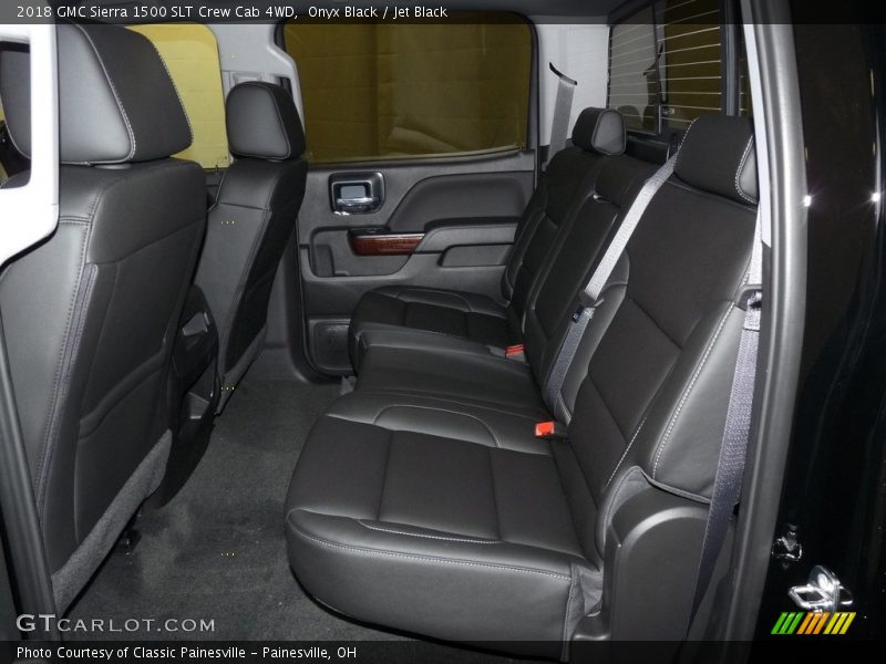 Onyx Black / Jet Black 2018 GMC Sierra 1500 SLT Crew Cab 4WD