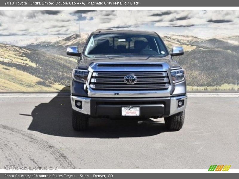 Magnetic Gray Metallic / Black 2018 Toyota Tundra Limited Double Cab 4x4