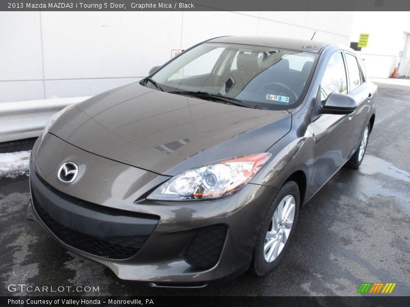 Graphite Mica / Black 2013 Mazda MAZDA3 i Touring 5 Door