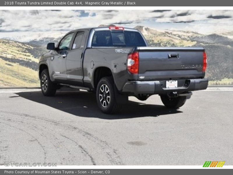 Magnetic Gray Metallic / Black 2018 Toyota Tundra Limited Double Cab 4x4