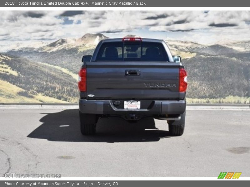 Magnetic Gray Metallic / Black 2018 Toyota Tundra Limited Double Cab 4x4