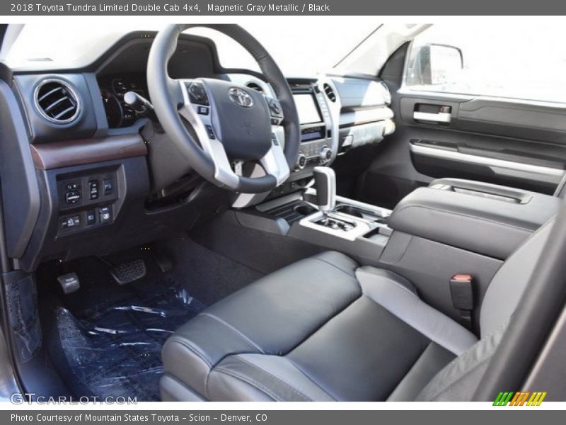 Magnetic Gray Metallic / Black 2018 Toyota Tundra Limited Double Cab 4x4
