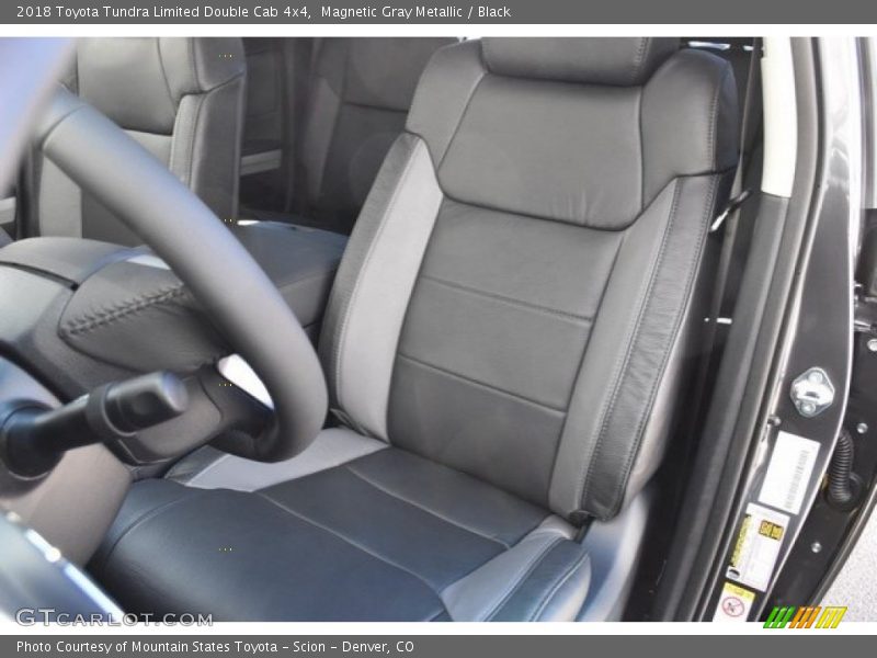 Magnetic Gray Metallic / Black 2018 Toyota Tundra Limited Double Cab 4x4