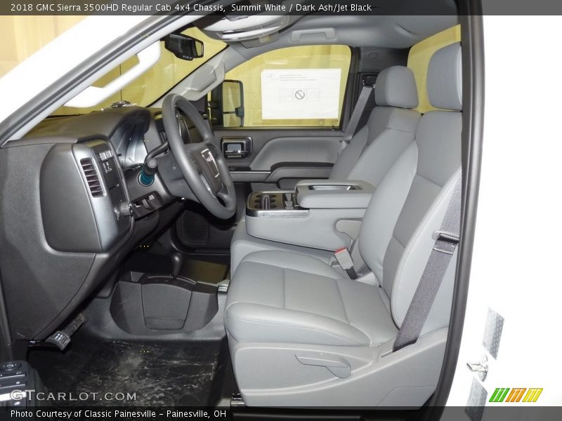 Summit White / Dark Ash/Jet Black 2018 GMC Sierra 3500HD Regular Cab 4x4 Chassis