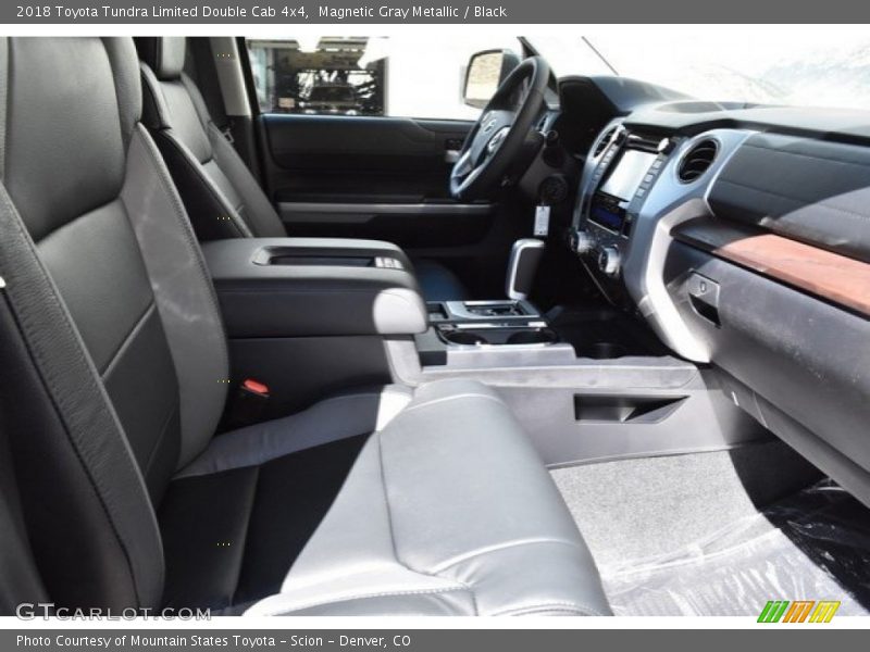 Magnetic Gray Metallic / Black 2018 Toyota Tundra Limited Double Cab 4x4