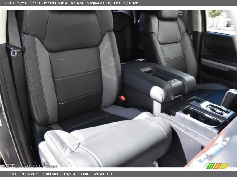 Magnetic Gray Metallic / Black 2018 Toyota Tundra Limited Double Cab 4x4