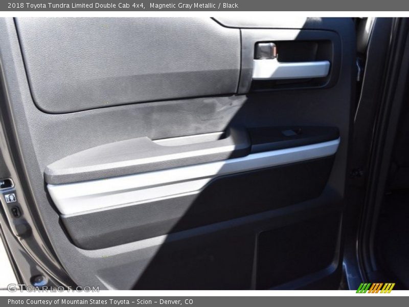 Magnetic Gray Metallic / Black 2018 Toyota Tundra Limited Double Cab 4x4