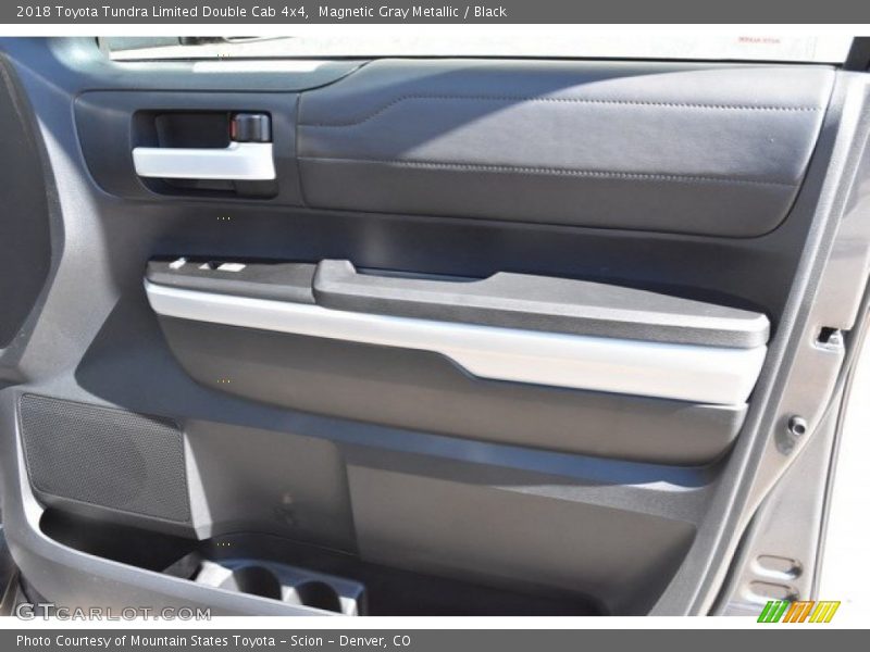 Magnetic Gray Metallic / Black 2018 Toyota Tundra Limited Double Cab 4x4