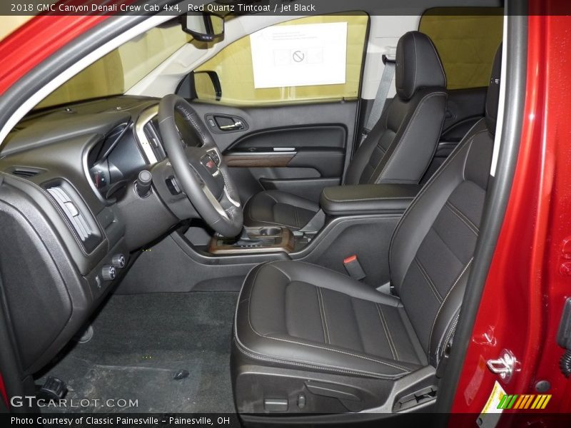 Front Seat of 2018 Canyon Denali Crew Cab 4x4