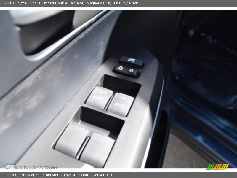 Magnetic Gray Metallic / Black 2018 Toyota Tundra Limited Double Cab 4x4